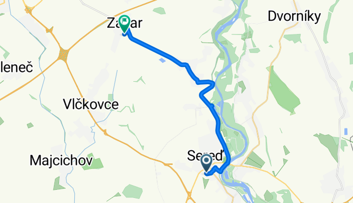Vonkajší rad, Sereď až Poronda, Zavar