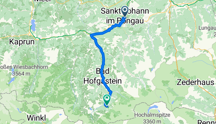 DZ.2. Saint Johann im Pongau to Bad Gastein / Mallnitz