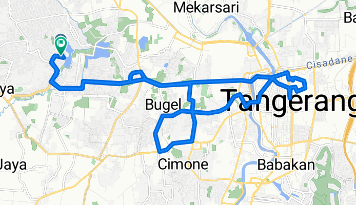 DB4 to Jalan Yudistira I No.40