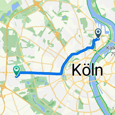 Philipp-Wirtgen-Straße, Köln nach Sudetenweg, Köln