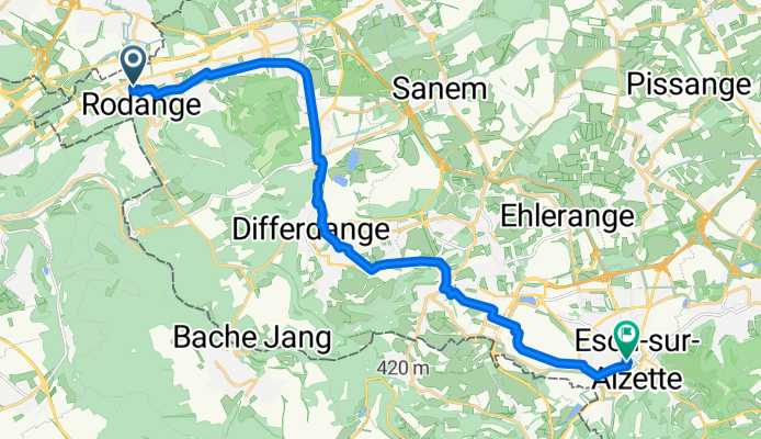 Rodange - Esch