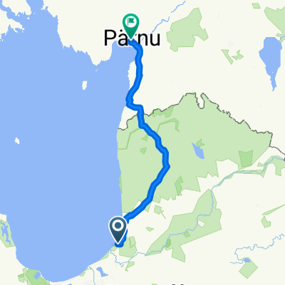 Ilzes iela, Saulkrastu pag. to Keskväljak, Pärnu