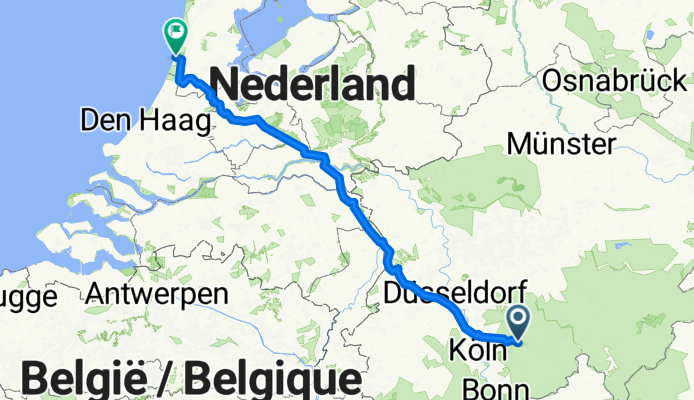 Von Lindlar bis Overveen