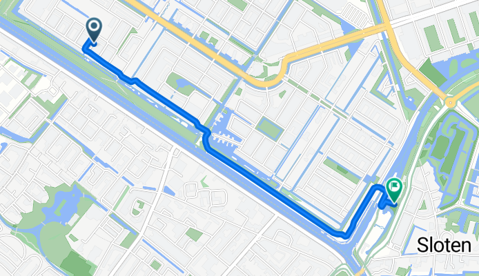 Gran Paradiso, Amsterdam naar Akersluis, Amsterdam