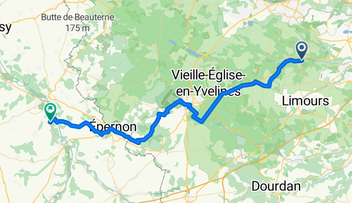 From Saint-Rémy-lès-Chevreuse to Villiers-le-Morhier