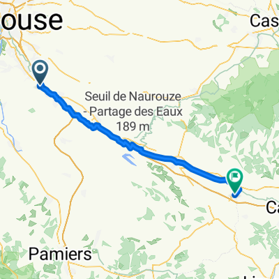 étape 5 Donneville - Bram jeudi 24