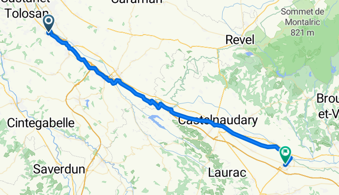 étape 5 Donneville - Bram jeudi 24