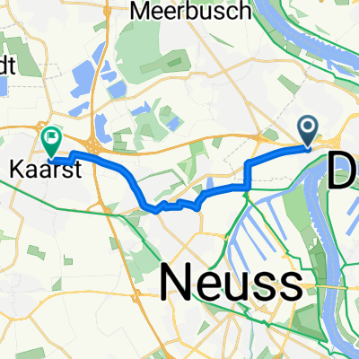 Hymgasse, Düsseldorf nach Rosenstraße, Kaarst