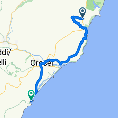 From Orosei to Dorgali