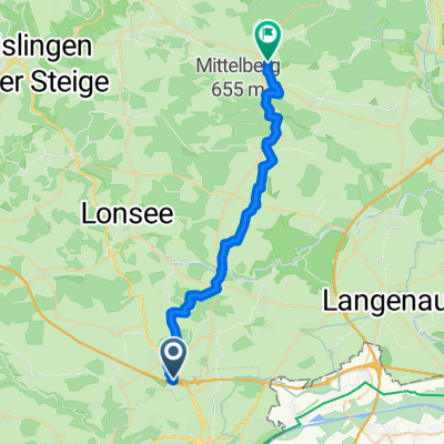 Benzstraße, Dornstadt nach Karlstraße, Gerstetten