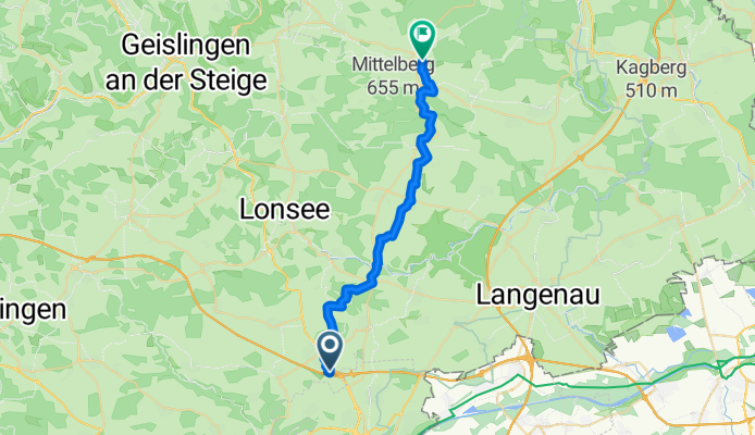 Benzstraße, Dornstadt nach Karlstraße, Gerstetten