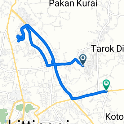 Jalan Flamboyan to Jalan Soekarno Hatta