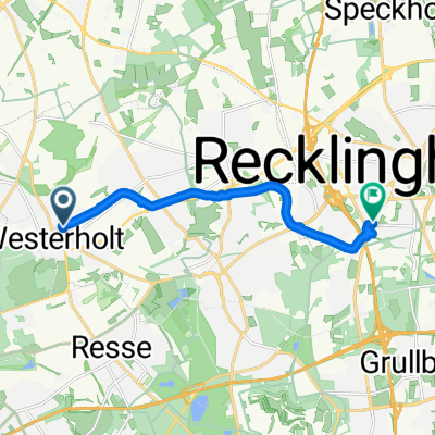 Obringstraße, Herten nach Mühlenstraße, Recklinghausen