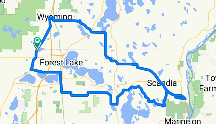 Kettle River Blvd NE, Columbus to Kettle River Blvd NE, Columbus