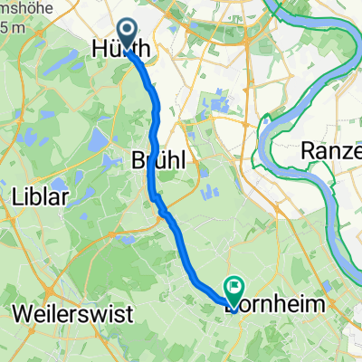 Friedrich-Ebert-Straße nach Bannweg