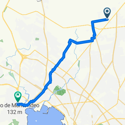De Camino Gral. Osvaldo Rodríguez a Vizcaya