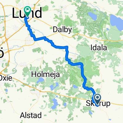 Skurup -  Lund
