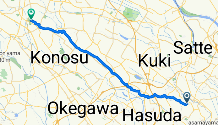 本田4丁目, 宮代町へ埼玉, 行田市