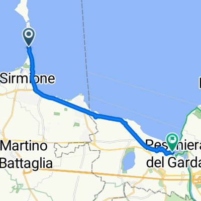 5.1 nap Sirmione to Peschiera del Garda