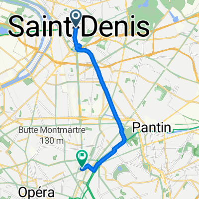 Route stable en Paris