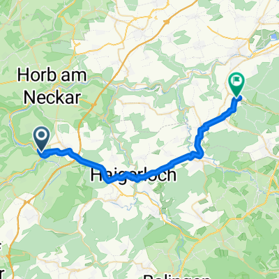 Schloßbergstraße nach Hechinger Straße