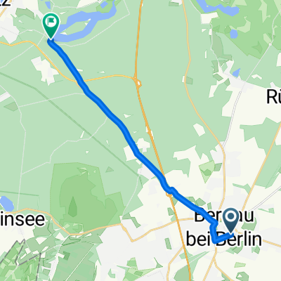 Bernau nach Straße Ohne Straßennamen