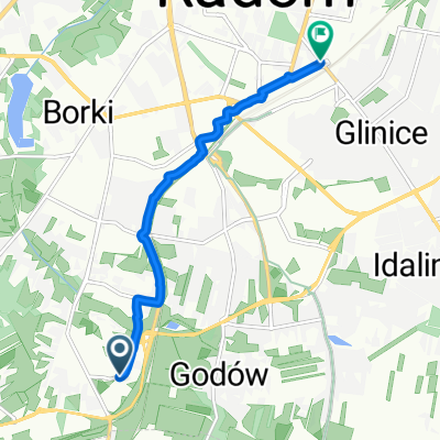 Parysa, Radom to Juliusza Słowackiego, Radom