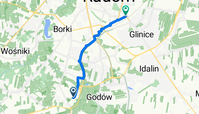 Parysa, Radom to Juliusza Słowackiego, Radom