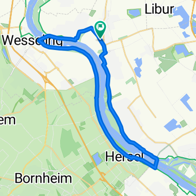 Fähr-Runde um Niederkassel