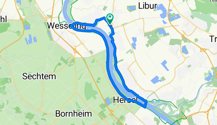 Fähr-Runde um Niederkassel