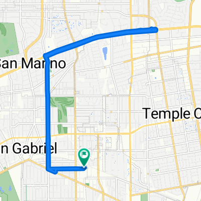 Santa Fe Ave, San Gabriel to Santa Fe Ave, San Gabriel