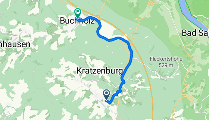 Kastanienstraße nach Lessingstraße