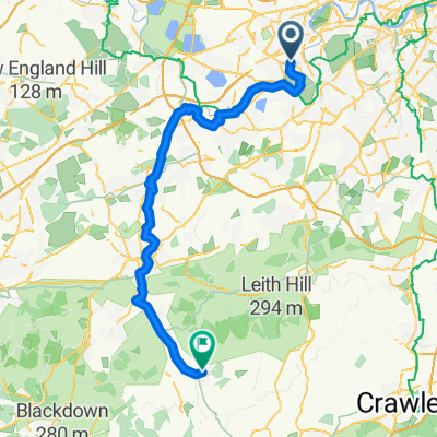 From Teddington to Cranleigh