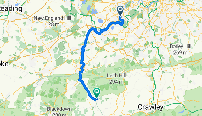 From Teddington to Cranleigh