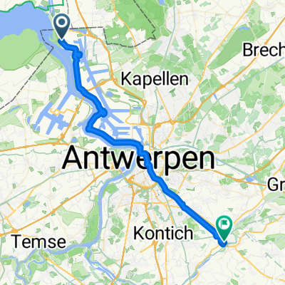 Scheldelaan, Antwerpen naar Elzenlaan, Lier