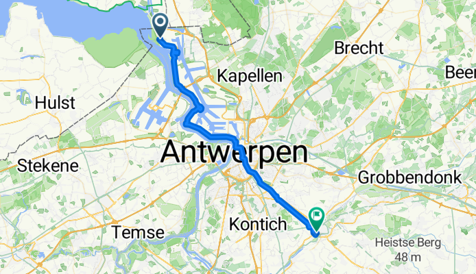 Scheldelaan, Antwerpen naar Elzenlaan, Lier