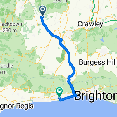 From Cranleigh to Worthing