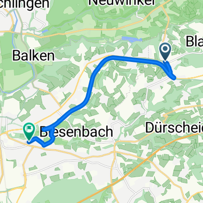 Nagelsbaum, Burscheid nach Lützenkirchener Straße, Leverkusen