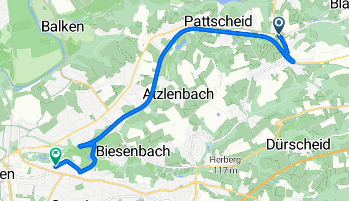 Nagelsbaum, Burscheid nach Lützenkirchener Straße, Leverkusen