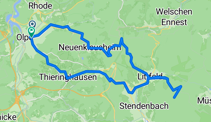 olpe - kindelsberg - olpe