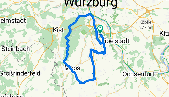 Kneipbecken Albertshausen - Gutenberger Forst Runde