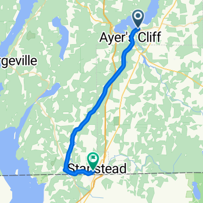 Hatley à Stanstead 30km