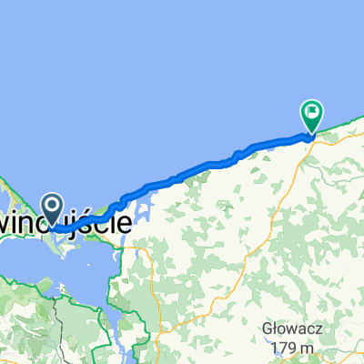 Warszów, Świnoujście do A Fredry, Kołobrzeg