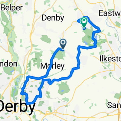 Belper Road, Ilkeston to Old Pit Lane, Heanor