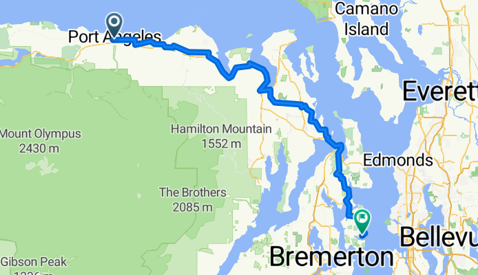 port angeles to seattle