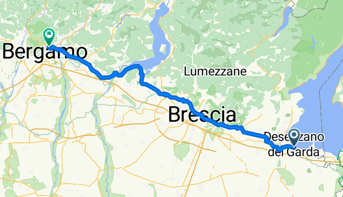 Etappe 2: Desenzano - Bergamo