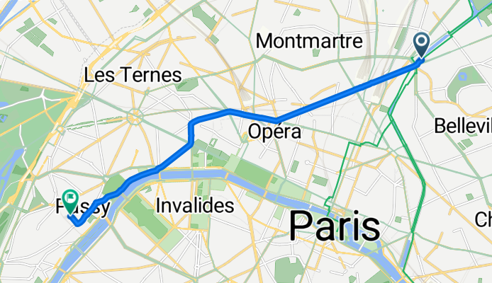 Quai de la Loire, Paris à Rue Singer, Paris