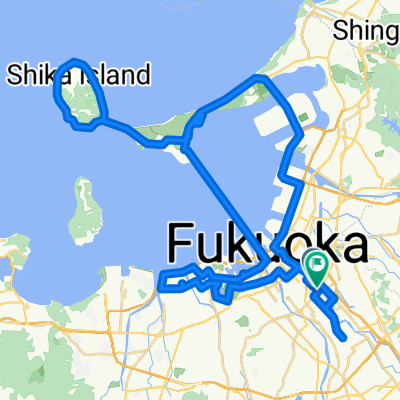 D2 Fukuoka Seaside Park-Fish Market-Kushida Shrine-LaLaport Ride
