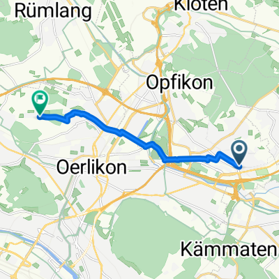 Wallisellen to Schwandenholzstrasse