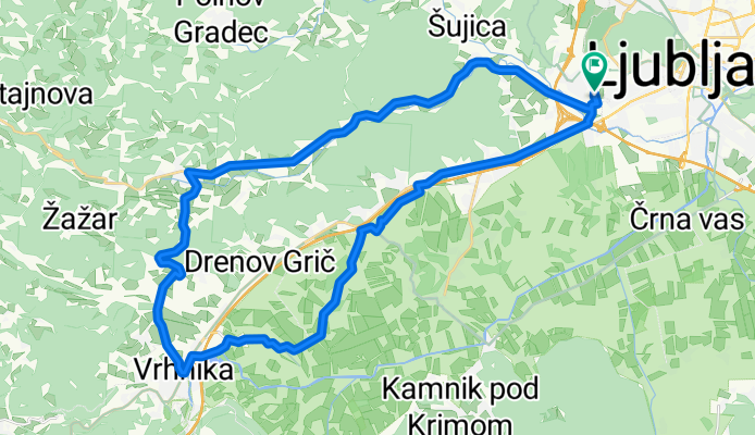 From Ljubljana to Vrhnika